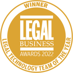 2022 Legal Business Winner Logo